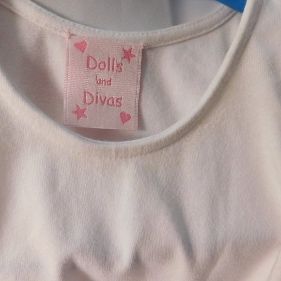 Dolls and Divas Pink Gauze Dress NEW - Picture 2 of 4